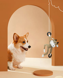 Juguete de Peluche de Mono para Perros, para Entrenamiento Dental, con Sonido, para Masticar y Jugar Interactivo - Product Image 6