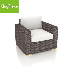 Kingmake Ensemble de canapés de jardin de loisirs d'extérieur d'excellente qualité Mobilier d'extérieur en rotin moderne imperméable - Product Image 2
