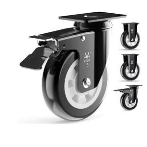 Wholesale Heavy Duty Swivel Plate And Furniture Casters Or Wheels