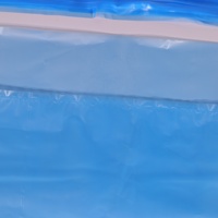 Fournisseur d'usine, sac en polyéthylène transparent écologique, couleur personnalisée, emballage de poche thermoscellable, fabriqué en plastique, emballé dans des cartons