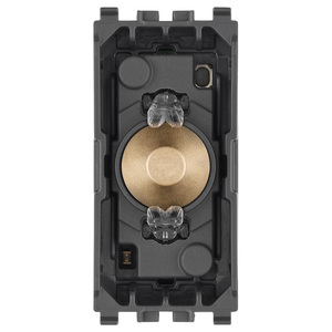 KNXSecure Vintage 1Leva1M Oro Satin คอมมานด์ 5.1x2.8x6.7 ระบบควบคุมบ้านอัจฉริยะ - Product Image 1