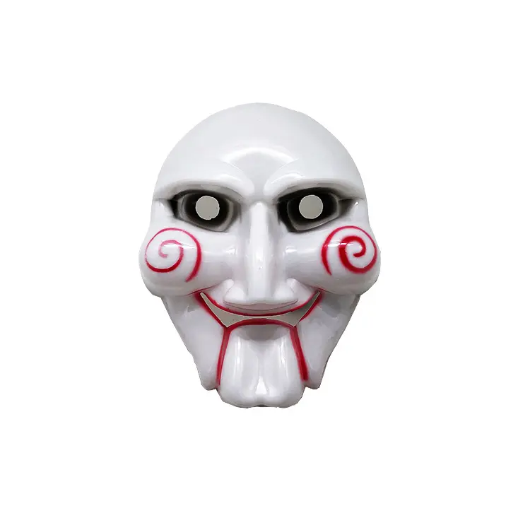 Billy Mask of Saw Halloween spaventoso Cosplay maschera LED Creepy Costume incandescente per la festa del Festival Y145