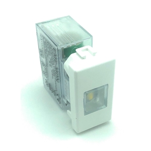 Lampe de secours LED 1W 50Lm 6H d'autonomie avec adaptateur Bticino Matrix - Product Image 1