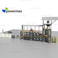 Système de gazéification de charbon compact pour les fermes et les usines de centrales électriques | Conception modulaire de 500kW à 2000kW