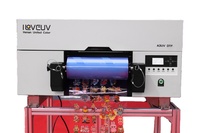Imprimante UV DTF de bureau A3, machine d'impression automatique d'étiquettes autocollantes en cristal avec vernis pour coque de téléphone, acrylique, métal, bois
