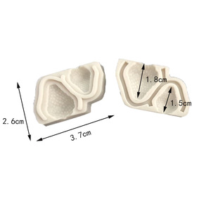 3D Mini çilek kalıpları kek Topper silikon kek Pop fondan kalıpları şeker çikolata Gumpaste kalıp Cupcake dekorasyon için - Product Image 6