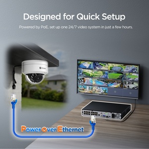 <span class=keywords><strong>Kit</strong></span> NVR PoE 8 canaux CCTV 8MP 4K, 8 caméras IP PoE bullet 6X 8MP IP67 avec détection intelligente des personnes/véhicules, disque dur 2 To, vision couleur - Product Image 4