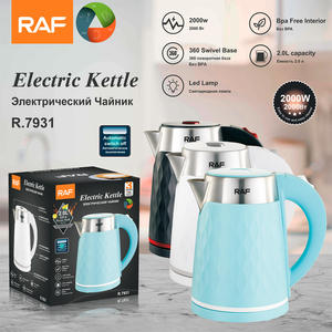 Hervidor Eléctrico de 2L de Acero Inoxidable, Multicolor, Apagado Automático, Doble Pared, Calentamiento Rápido - Product Image 5