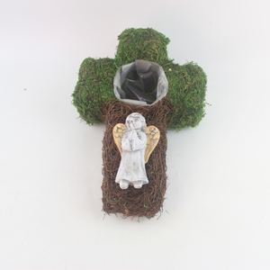 <span class=keywords><strong>Pot</strong></span> de Jardin Moderne Fait Main en Mousse Artificielle pour Balcon ou Utilisation au Sol à Domicile – Disponible à la Vente - Product Image 4