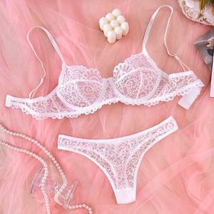 Transparente Spitzen-Dessous für Damen, ODM Nylon-Dobby-Stoff - Product Image 2