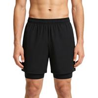 Pantalones Cortos Deportivos de Verano para Hombre, Personalizados, Perforados, Transpirables, de Alta Elasticidad, para Fitness, Running, Entrenamiento, Secado Rápido, Casuales, para Uso Diario