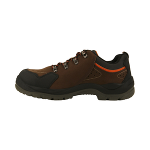 Bottes de travail de sécurité en cuir nubuck marron durable de haute qualité pour hommes, semelle intérieure en PU imperméable et antidérapante à bout composite - Product Image 2