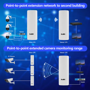 USA Best Seller KuWFi 3KM 5KM e 900Mbps all'aperto Gigabit CPE ponte di rete 5G trasmettitore wi-fi punto a punto con funzione POE - Product Image 6
