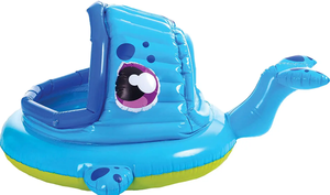 <span class=keywords><strong>Inflatable</strong></span> Cá voi tán trẻ sơ sinh hồ bơi Float cho trẻ em thổi phồng hồ bơi với Sun Shade cho nước chơi - Product Image 5