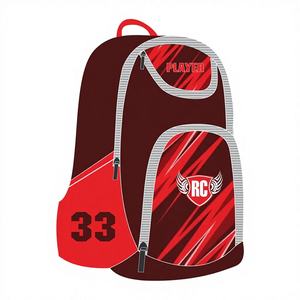 Nueva Mochila Deportiva Personalizada con Logotipo Sublimado, Brillante, para Animadoras, Informal, con Cierre de Cremallera, Lavable, de Lona - Product Image 1