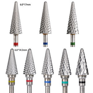 Personalizzare il Logo con punte di forma conica (taglio incrociato)-Sc Gel non rivestito per la rimozione di carburo per unghie trapano per unghie per Manicure - Product Image 2