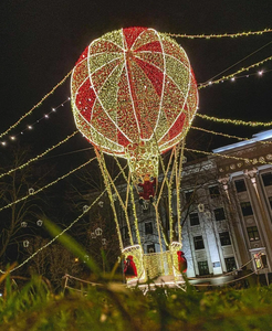 Luces Decorativas de Globo Aerostático LED, Escultura Navideña para Plaza de la Ciudad, Festival, Parque Temático, Iluminación de Calle - Product Image 1