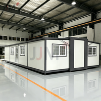 Vente directe : Villa mobile préfabriquée portable avec salle de bain complète, conteneur extensible de 40 pieds ou 20 pieds, pour habitation ou bureau