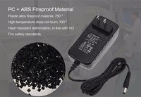Adaptateurs secteur universels 18W 24W 36W AC/DC 230V 50Hz 12V 13V 24V 1.2A 1.8A 2.0A 3.0A 12v 1a Alimentation CCTV Durable PC