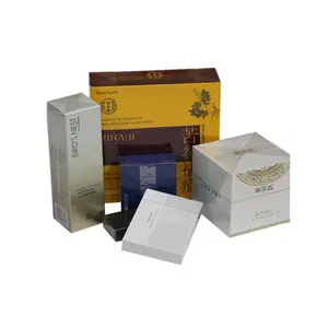 Tùy chỉnh nhựa rõ ràng nhiệt thu nhỏ Bọc Túi cho hộp mỹ phẩm ngăn chặn Facial Mask Box hình thức bụi