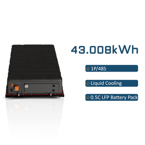 ชุดแบตเตอรี่ LiFePO4 แบบระบายความร้อนด้วยของเหลว 43 กิโลวัตต์ชั่วโมง 1P/48S โดย Renepoly สำหรับการจัดเก็บพลังงานที่ปรับขนาดได้ในงานอุตสาหกรรมและเชิงพาณิชย์ - Product Image 1