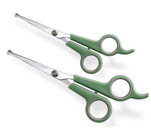 KingHon-Tijeras de Peluquería para Perros, Herramienta de Corte de Pelo con Punta Redonda, Acero, Seguridad para Perros y Gatos - Product Image 1