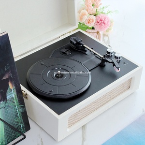 Виниловый проигрыватель из искусственной кожи - Product Image 6