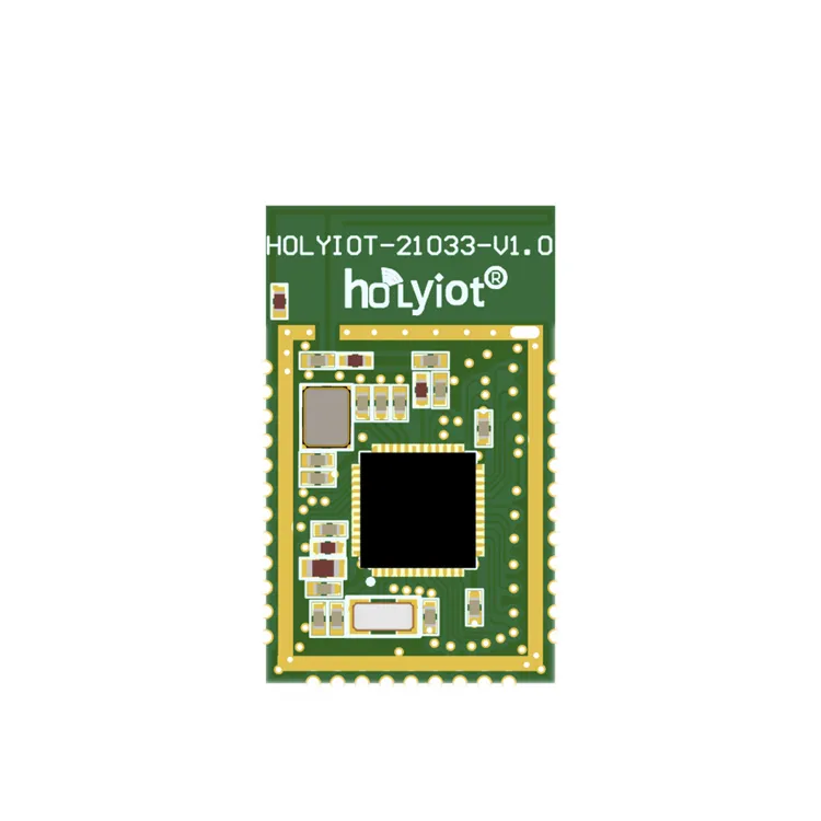 Ucuz ve ince çoklu kullanım profesyonel HOLYIOT-21033 -nRF52832 BT 5.0 modülü için ses komut akıllı uzaktan kumanda