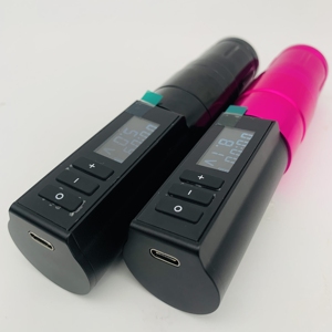 2000 mAhワイヤレスタトゥーマシン航空機アルミニウムプロフェッショナルロータリーモータータトゥーペン - Product Image 4