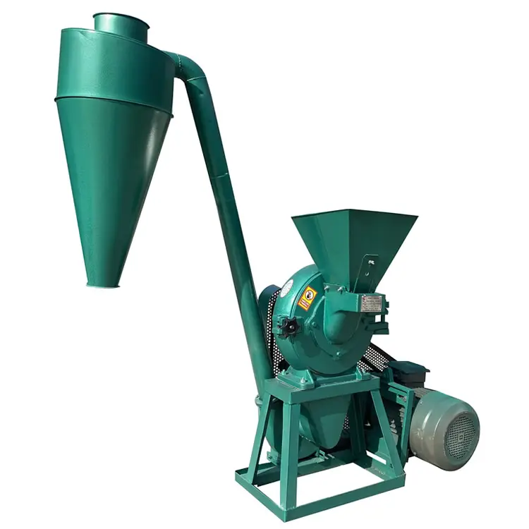 Machines de traitement des grains à haute efficacité Maïs Petit moulin à farine Broyeur