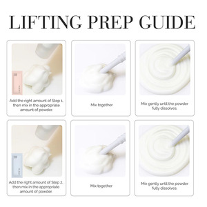 Poudre coréenne sans colle pour le lifting des <span class=keywords><strong>cils</strong></span>-Mélange épais de marque privée pour l'amélioration professionnelle des <span class=keywords><strong>cils</strong></span> - Product Image 4