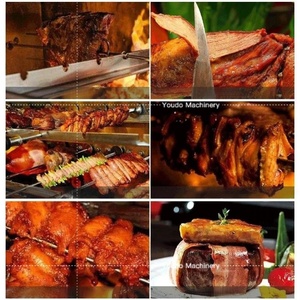 Nueva Parrilla de Barbacoa de Acero Inoxidable de Alta Resistencia, a Gas y Carbón, Tipo Rodízio <span class=keywords><strong>Brasileño</strong></span>, con Asador Eléctrico para Carne, Picanha, para Exteriores - Product Image 6