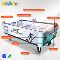 Table de hockey sur air à monnayeur G-Honor Factory, machine de jeu d'arcade interactive multi-jeux pour divertissement intérieur