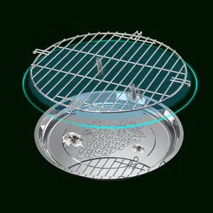 High End Luxury Round Bird Cages Sale Hanging Stainless Steel Bird Parrot Canary Breeding Cage With 4 Sizes