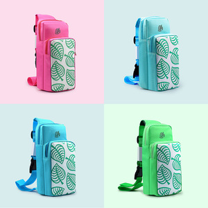 Nintendo <b>Switch</b> Chest Bag Crossbody Bag Console Storage <b>Case</b> For <b>Switch</b> Lite 37x16x65cm Green Pink Blue - Product Image 1