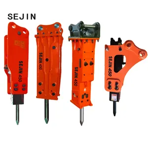 SB20 noiseless hydraulic breaker hammer SEJIN450 skid steer hydraulic breaker