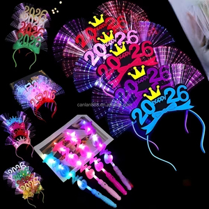 Fascia per Capelli Luminosa <span class=keywords><strong>2026</strong></span> con Luci in Fibra Ottica Scintillanti - Product Image 4