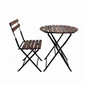 2023 <span class=keywords><strong>Table</strong></span> <span class=keywords><strong>de</strong></span> <span class=keywords><strong>jardin</strong></span> pliante <span class=keywords><strong>en</strong></span> métal bon marché <span class=keywords><strong>Table</strong></span> d'extérieur <span class=keywords><strong>ronde</strong></span> <span class=keywords><strong>en</strong></span> <span class=keywords><strong>bois</strong></span> d'acacia 60cm - Product Image 1