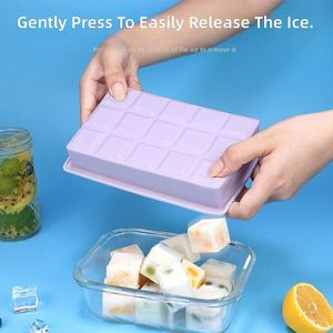 Nouveau moule à glaçons en silicone de type presse, créatif, pour la maison, pour glaçons aux fruits et fruits de la passion - Product Image 3