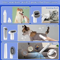 Produits de toilettage pour animaux, aspirateur pour poils de chien, brosse de massage, kit d'aspirateur pour toilettage des animaux pour chien et chat