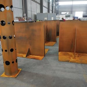 Abstract Metal Corten Scultura <span class=keywords><strong>Da</strong></span> <span class=keywords><strong>Giardino</strong></span> In Acciaio - Product Image 2