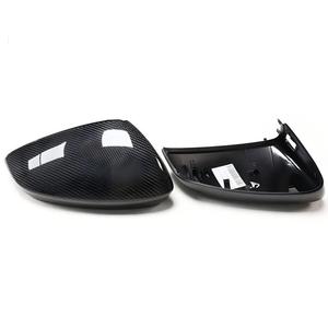 Coque de rétroviseur latéral en fibre de carbone 3K avec option d'assistance au changement de voie pour Audi A3 S3 RS3 8Y 2021+ LHD - Product Image 6