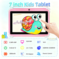 Tablet PC anak Android 7 inci Super murah, Tablet PC anak MTK Quad Core dengan RAM 2GB + ROM 32GB WiFi 5G, produk baru