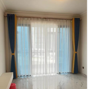 Nuevas cortinas opacas de doble cara de poliéster opacas para hoteles: tela y materiales - Product Image 3