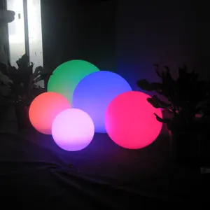 Chiếu sáng hiện đại LED chiếu sáng cảnh quan thiết kế hình cầu ánh sáng phát sáng ngoài trời orbs