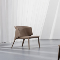 Chaises mitigeurs de siège en cuir pour la maison, siège de salon moderne, nouveau design de luxe,