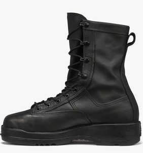 Df SFB17 724 Black Cowhide Waterproof Tactical Training & Outdoor <b>Hiking</b> <b>Boots</b>-All Seasons CN/GUA - Product Image 2