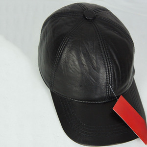 Gorra de Béisbol Clásica Ajustada OEM, Estilo Urbano de Cuero con Llama y Cuerda, Tela Común Unisex, Ajustable, Bordado 3D, Cierre a Presión - Product Image 1