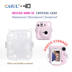 Sofortbildkamera Mini 12 Schutzhülle aus transparentem Hartplastik mit Fotoaufbewahrung, Schutzhülle für Sofortbildkameras im Großhandel - Product Image 3