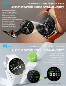 Các Nhà Sản Xuất Giá Oled Màn Hình 0.95 1.1 1.2 1.39 1.43 1.78 3.8 5.5 6.67 7 13.3 Inch Vòng Linh Hoạt Thông Minh Đồng Hồ Amoled Hiển Thị - Product Image 4